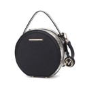 Black Solid MKF Collection Mallory Crossbody by Mia K. 