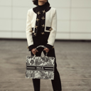 Black Botanical MKF Collection Adorabella Tote Bag By Mia K.