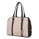 Beige Solid MKF Collection Amy Women's Tote Bag By Mia K.