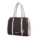 Chocolate Solid MKF Collection Amy Women's Tote Bag By Mia K.