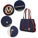 Chocolate Solid MKF Collection Amy Women's Tote Bag By Mia K.
