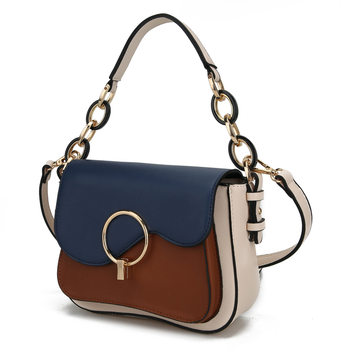 MKF Collection Fantasia Solid Crossbody Bag by Mia K.