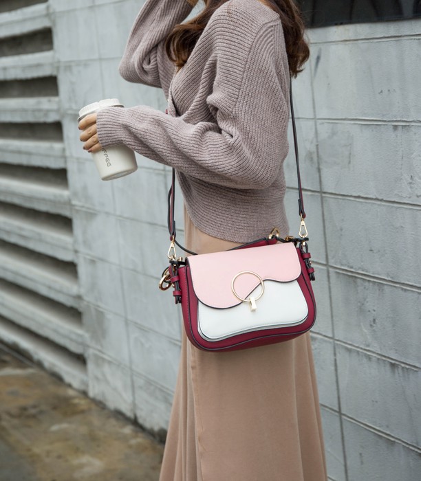 MKF Collection Fantasia Solid Crossbody Bag by Mia K.