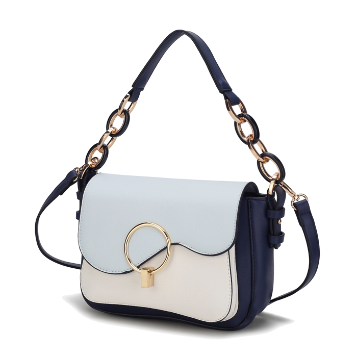 MKF Collection Fantasia Solid Crossbody Bag by Mia K.