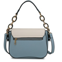 Yellow Offwhite Color Block MKF Collection Fantasia Solid Crossbody Bag by Mia K.