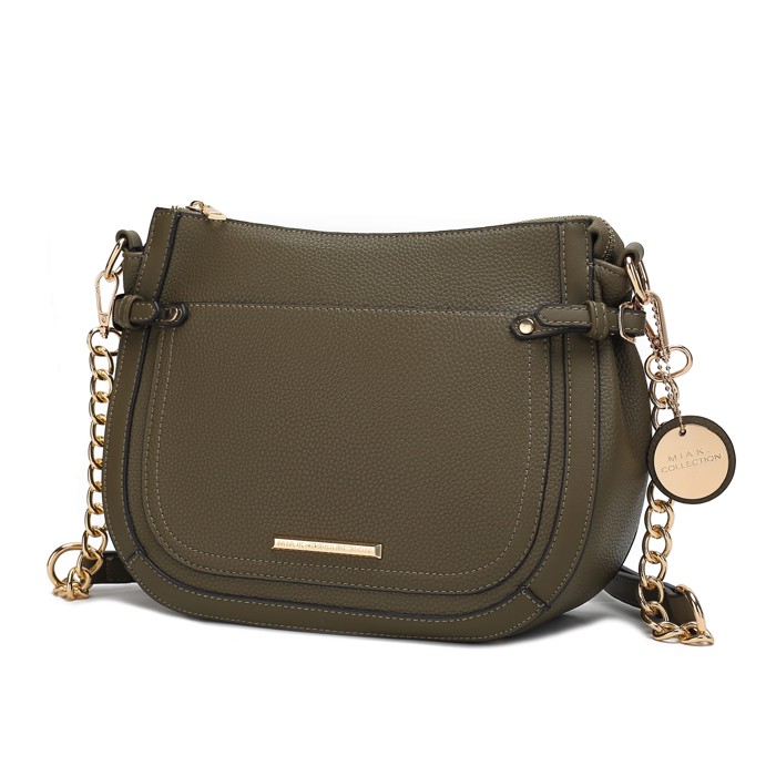 MKF Collection Raelynn Vegan Leather Shoulder Bag by Mia K.