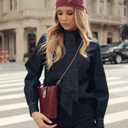 Coffee Brown MKF Collection Evelina Mini Bucket Bag