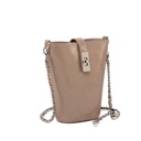 Taupe Beige MKF Collection Evelina Mini Bucket Bag