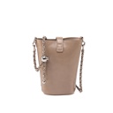 Taupe Beige MKF Collection Evelina Mini Bucket Bag