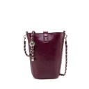 Wine Red MKF Collection Evelina Mini Bucket Bag