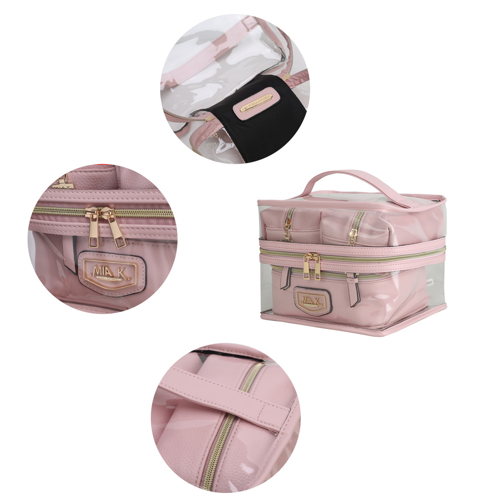 MKF Collection Emma Cosmetic Case and Set by Mia K.