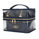 Navy MKF Collection Emma Cosmetic Case and Set by Mia K.