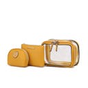 Mustard MKF Collection Laura Cosmetic Case and Set by Mia K