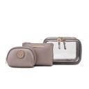 Pewter MKF Collection Laura Cosmetic Case and Set by Mia K