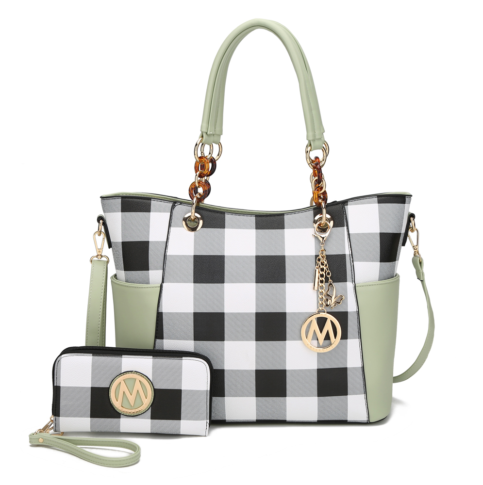 MKF Collection Bonita Tote Bag and Wallet Set By Mia K.