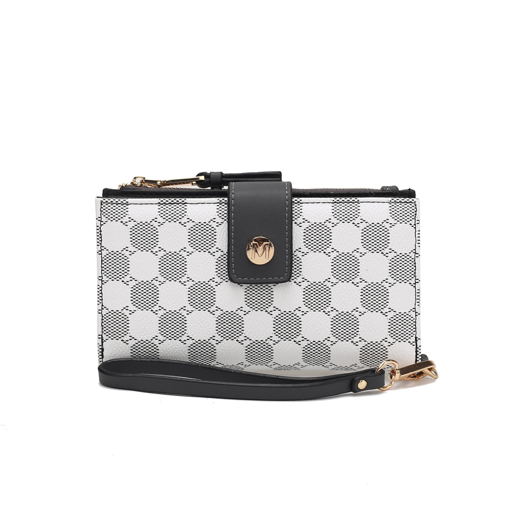 MKF Collection Solene Monogram Wristlet