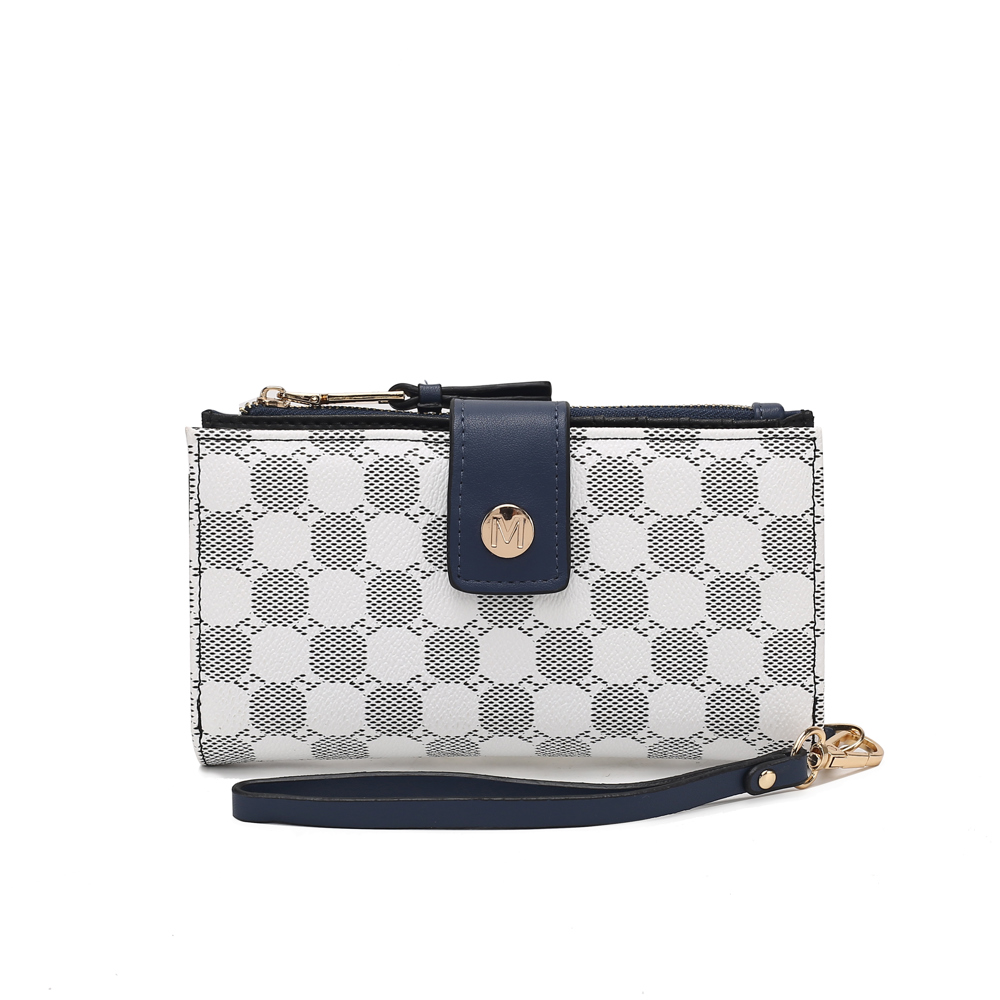 MKF Collection Solene Monogram Wristlet