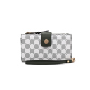 Olive Printed MKF Collection Solene Monogram Wristlet