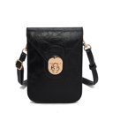 Black Black MKF Collection Havana II Phone Crossbody Bag