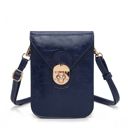 Navy Blue MKF Collection Havana II Phone Crossbody Bag