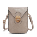 Stone Beige MKF Collection Havana II Phone Crossbody Bag