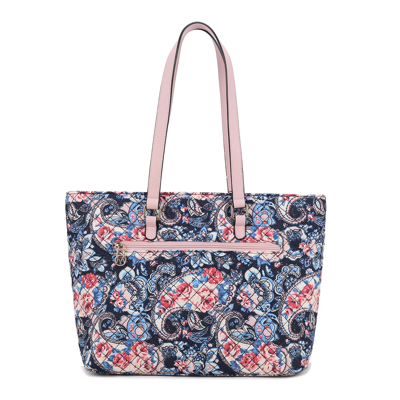 MKF Collection Hallie Quilted Cotton Tote Bag By Mia K.