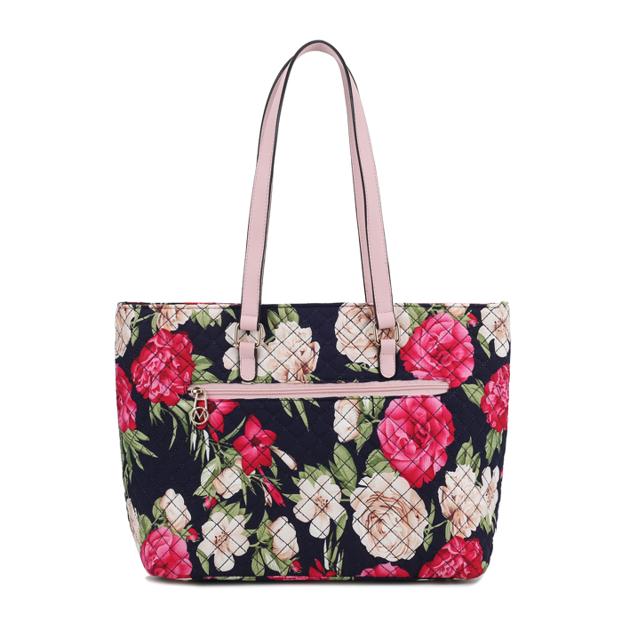 MKF Collection Hallie Quilted Cotton Tote Bag By Mia K.