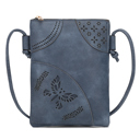 Navy Solid MKF Collection Willow Crossbody bag by Mia K. 