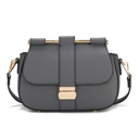 Charcoal Gray Solid MKF Collection Londyn Crossbody Bag by Mia K.