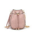 Rose faux crocodile pattern MKF Collection Cassidy Hobo Bucket Bag by Mia K.