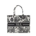 Black Botanical MKF Collection Adorabella Tote Bag By Mia K.