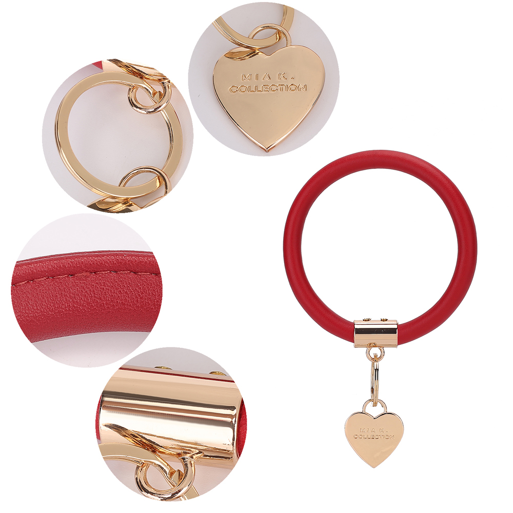 MKF Collection Jasmine Bangle Bracelet Keyring Set