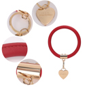  MKF Collection Jasmine Bangle Bracelet Keyring Set