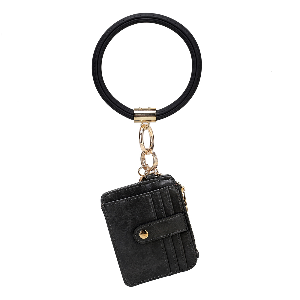 MKF Collection Jordyn Bracelet Keychain with a Credit Card Holder