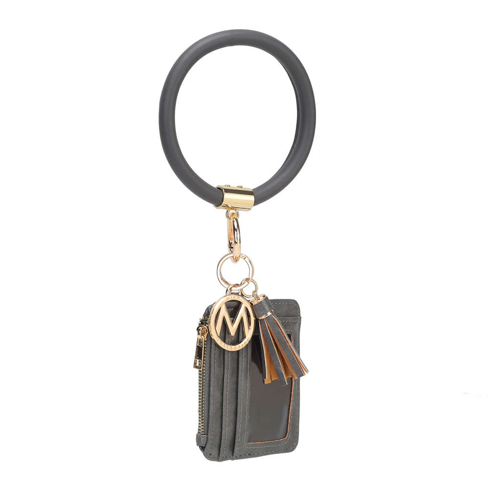 MKF Collection Jordyn Bracelet Keychain with a Credit Card Holder