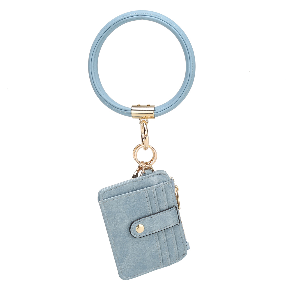 MKF Collection Jordyn Bracelet Keychain with a Credit Card Holder