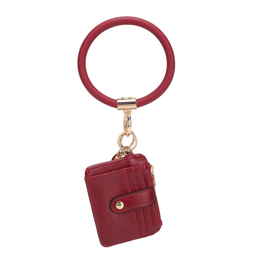 MKF Collection Jordyn Bracelet Keychain with a Credit Card Holder