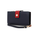 Navy Wine Blue MKF Collection Solene Wristlet by Mia K.