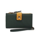 Olive Mustard Green MKF Collection Solene Wristlet by Mia K.