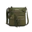 Green Solid MKF Collection Vintage Stiella Crossbody Bag