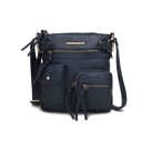 Navy Solid MKF Collection Vintage Stiella Crossbody Bag