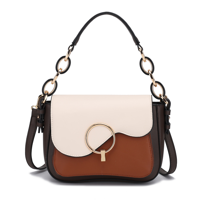 MKF Collection Fantasia Solid Crossbody Bag by Mia K.