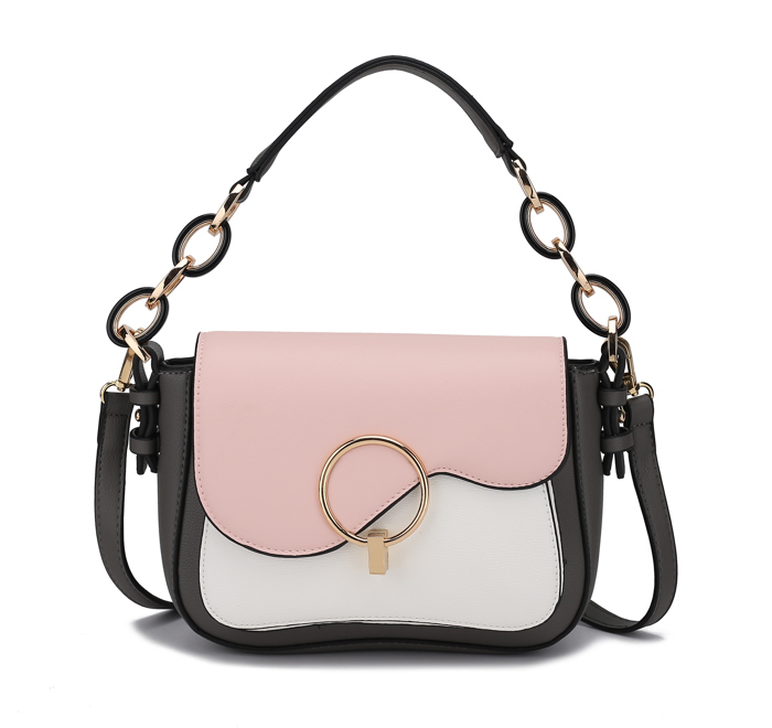 MKF Collection Fantasia Solid Crossbody Bag by Mia K.