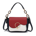 Navy White Color Block MKF Collection Fantasia Solid Crossbody Bag by Mia K.