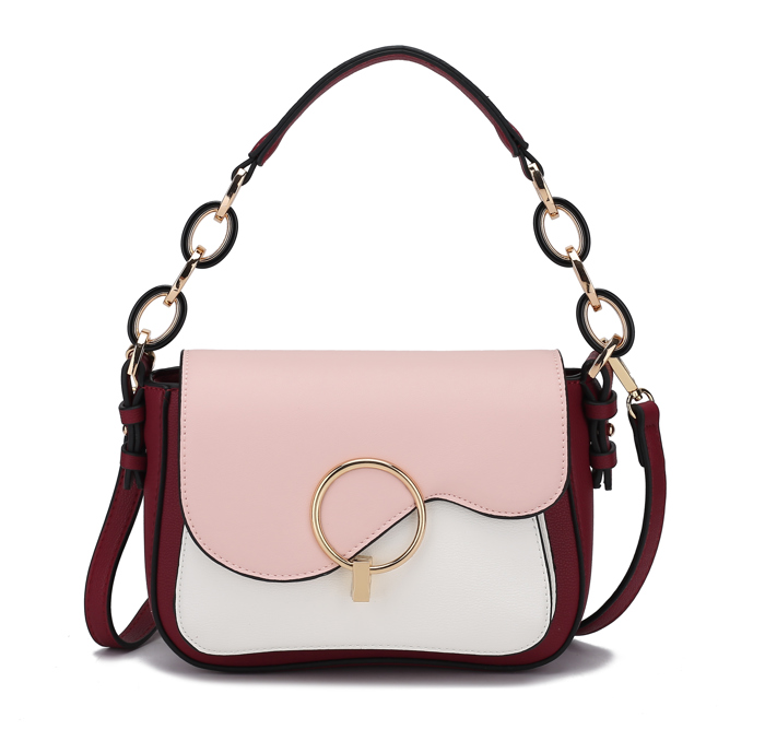MKF Collection Fantasia Solid Crossbody Bag by Mia K.