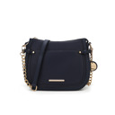 Navy Solid MKF Collection Raelynn Vegan Leather Shoulder Bag by Mia K.