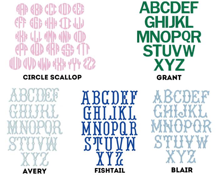 Personalized Makeup Bag | Embroidered Monogram Cosmetic Pouch