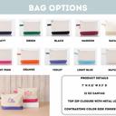  Personalized Makeup Bag | Embroidered Monogram Cosmetic Pouch