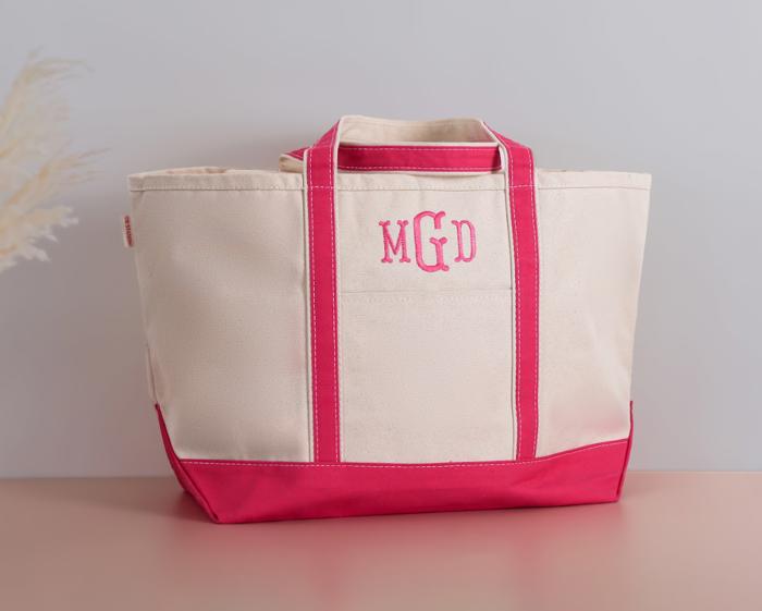 Personalized Tote Bag, Monogrammed Tote Bag, Canvas Tote, Bridesmaid Gift, Embroidered Classic Tote, Teacher Bag, Bachelorette Party Beach Bag