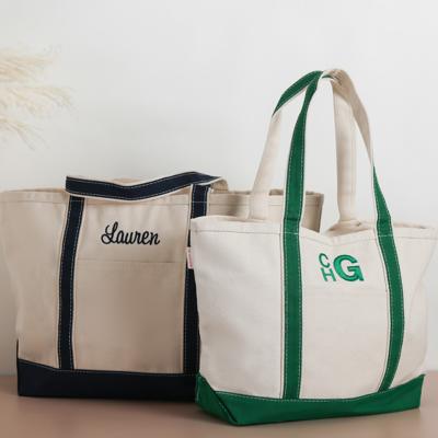 Personalized Large Tote Bag, Monogram Large Tote Bag, Canvas Tote, Bridesmaid Gift, Embroidered Classic Tote, Teacher Bag, Bachelorette Party Beach Bag